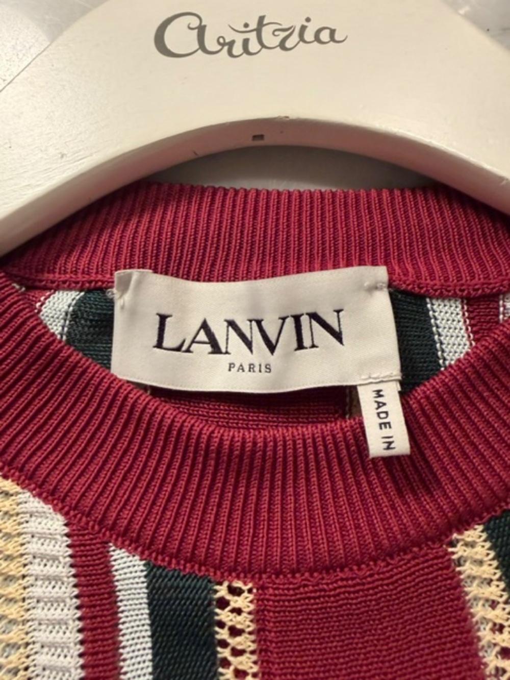 Lanvin Lightweight Airy Very Funky Summer Sweater